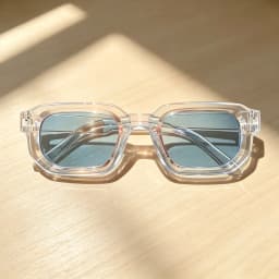 6PCS/Set Women Vintage Rectangle Frame Sunglasses Fashion Retro Sun Glasses Luxury Brand Design Glasses Eyewear Men Goggle