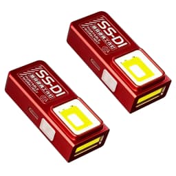 Mini COB LED Flashlight USB C Rechargeable Powerful Work Light with Clip Magnet Waterproof EDC Camping Walking Pocket Lamp