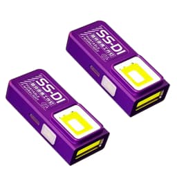 Mini COB LED Flashlight USB C Rechargeable Powerful Work Light with Clip Magnet Waterproof EDC Camping Walking Pocket Lamp