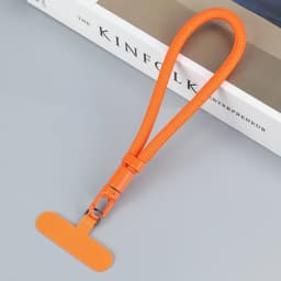 Universal Adjustable Mobile Phone Lanyard Short Wrist Strap with Self-locking Anti-drop Design Durable Polyester Phone Strap