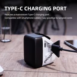 CYCLAMI CYC1700 Wireless Remote Hanging Bike Headlight High Brightness Cutoff Line Front Light 4000mAh 1700 Lumen Aluminum Alloy