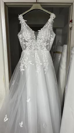MYYBLE Customized Wedding Dresses Bohemia V-Neck Beach Bridal Gown Vintage A-Line Appliques Vestido De Novia for Women