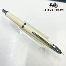 Jinhao 20 Press Retractable Fountain Pen EF/F Nib with Converter Resin Writing Gift Pen