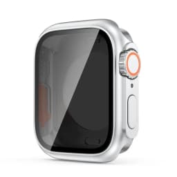 Screen Protector for Apple Watch 46mm 45mm 44mm 40 41 42mm Hard PC Front Rear Bumper Case iwatch 10 9 8 7 SE 6 5 Change To Ultra