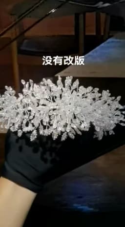 A315 Silver Wedding Hair Accessories Full Crystal Hair Jewelry Headpiece Handmade Bridal Tiara Vintage Bride Headband Headwear