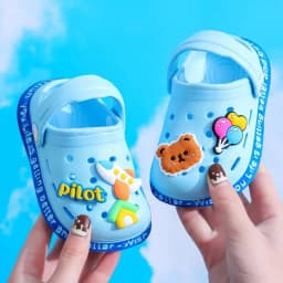 Summer Children Garden Slippers Shoes Boys&Girls Beach Sandal Kids Lightweight Breathable Cute Cartoon Slip Baby Slippers