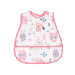 High Quality Adjustable Baby EVA Bibs Cartoon Cotton Child Waterproof Lunch Feeding Bibs For Kids Girls Boys Feed Accessories