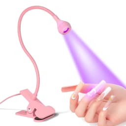 Nail Dryer Light UV Nail Lamp 395nm Wavelength Clip-on Desk Mini USB For Gel Nails Ongle Manicure Salon Tools