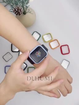 Tempered Glass+Case For Apple Watch 38mm 40mm 41mm 42mm 44mm 45mm 46mm Screen Protector Protective Cover iWatch 10 8 7 9 6 SE 5
