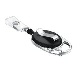 5PCS Retractable Reel ID Lanyard Name Tag Card Badge Support Key Chain Anti-Lost Clip Nurse Office Supplies