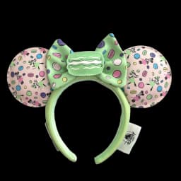 Disney Minnie Mickey Ears Headband Holiday Party Sequins Headdress Bows EARS COSTUME Headband Cosplay Plush Adult/Kids Gift