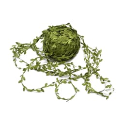 10 Meter Silk Leaf-Shaped Handmake Artificial green Leaves For Wedding Decoration DIY Wreath Gift Scrapbooking Craft Fake Flower