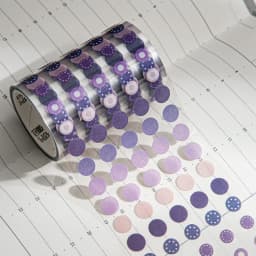 Yoofun 6x300cm Basic Decorative Adhesive Tape Dot Masking Washi Tape DIY Scrapbooking Sticker Label Japanese Stationery