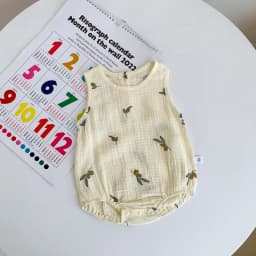 2025 New In Summer Infant Newborn Baby Girls Boys Wrinkle Cloth Cotton Outfits Kids Casual Jumpsuits Toddler Bodysuits