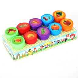 Assorted Stamps for Kids Self-Ink Teacher Stamps Party Favor Children Treasure Box Prize Classroom Easter Egg Stuffers Toys Gift
