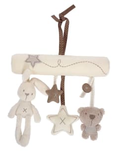 Sensory Baby Plush Rattle Toys Stroller Musical Mobile Hanging Toys Baby Rattles Mobiles Babies Newborns Games Toy 0 6 12 Months