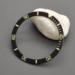 38mm*31.5mm Aluminium Fashion Flat Watch Bezel Insert Fits SKX007 SKX009 SRPD Watch Case NH36 NH35 Movement Men Watch Part