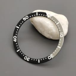 38mm*31.5mm Aluminium Fashion Flat Watch Bezel Insert Fits SKX007 SKX009 SRPD Watch Case NH36 NH35 Movement Men Watch Part
