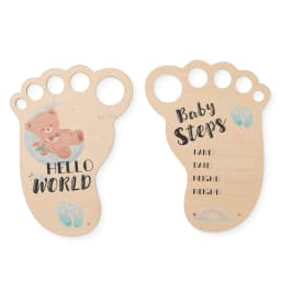 8pc/set Wooden Baby Milestone Card For Newborn Cute Cloud Shape Photography Props Accessories Month Cards Sticker Newborn Gifts