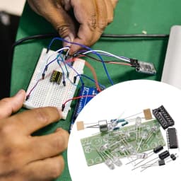 Voice Activated LED Water Light Kit CD4017 Color Light DIY Electronic Kit Teaching Training Module