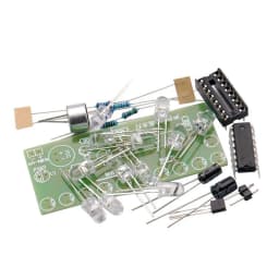 Voice Activated LED Water Light Kit CD4017 Color Light DIY Electronic Kit Teaching Training Module
