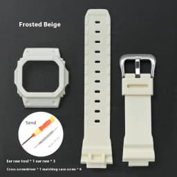 Case + Strap for Casio G-SHOCK DW-5600 GW-M5610 G-5000 GWB-5600 Replace Matte Resin Rubber Band Bracelet Bezel Watch Accessories