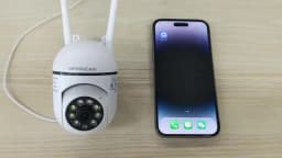 Ease Life APP Wireless 1080P HD Indoor/Outdoor WiFi Security Camera, Color Night Vision, 2-Way Audio, 360° Black Y108