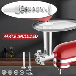 Home Kitchen Meat Grinder Attachment Stainless Steel For Kitchenaid Stand Mixer Set