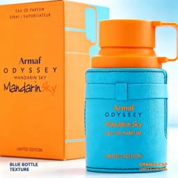Armaf Odyssey Mandarin Sky EDP 100ml Unisex Fragrance Limited Edition Fresh Mandarin Citrus Woody Scent Long Lasting Eau De Parfum Perfume Spray