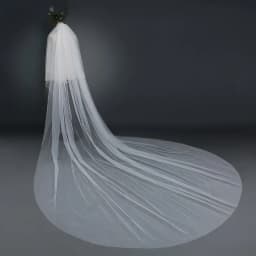 Wholesale Long Wedding Veil 3 Meter Bridal Veil Cathedral with Comb Two Layer Cut Edge Bride Veils Complementos De Boda