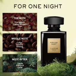 LASTAR Long-lasting Perfume Set, Unisex. Christmas Gifts. with Floral and Woody Scents. Total 110ml/3.72fl oz. For Use on Dates.