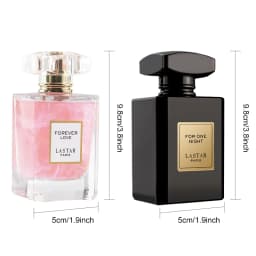 LASTAR Long-lasting Perfume Set, Unisex. Christmas Gifts. with Floral and Woody Scents. Total 110ml/3.72fl oz. For Use on Dates.