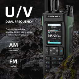 New BAOFENG DM32 Walkie Talkie DMR GPS 10W Programming Multi Band Wireless Copy Frequency Type-C DM-32UV Ham 2 Way Ra