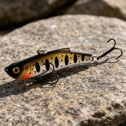 1 PCS 7 CM / 17.8g Winter Hard Sea Fishing Lure VIB 3D Bait Eyes The Swivel Diving Jig Wing Wobbler Pesca Crank Lures Swimbait