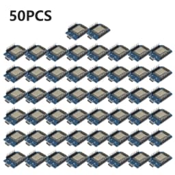 50-1PCS ESP-12F ESP8266 D1 Mini WIFI Development Board NodeMCU Lua IOT Wifi Welded Boards Type-C Interface Soldered Pin Module