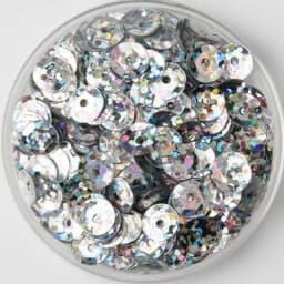 10g/Lot Multi Size 4mm/5mm/6mm/8mm Sequin PVC Round Cup Sequins Paillettes Sewing Wedding Crafts, Women Garments Accessories