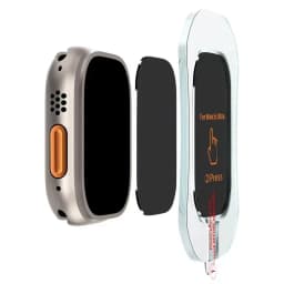 Tempered Glass for Apple Watch Ultra2/3 49mm Anti-Scratch Screen Protector for IWatch Ultra Seconds Installation Protective Film