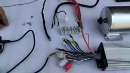 3000W Brushless Motor Kit 48V-60V-72V with Controller and Throttle for Electric Scooter E-Bike Motorcycle Conversion Kit