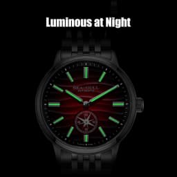 Seagull 2025 New Natural Series Men Watch Automatic Mechanical Watch Polaris Sub Dial Luminous Luxury Dress Men Wristwatch 6180
