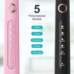 Fairywill Electric Sonic Toothbrush FW-507 USB Charge Rechargeable Adult Waterproof Electronic Tooth Brushes Replacement Heads 8