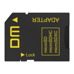 DM SD-T2 Memory Card Adapters SD2.0 Compatible with MicroSD MicroSDHC MicroSDXC Support Max Capacity to 2TB