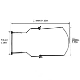 Universal 10 Holes Iron Harmonica Neck Holder Adjustable Mouth Organ Stand Harmonica Harp Rack