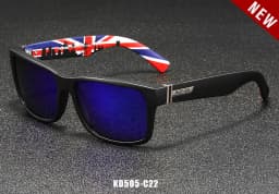 KDEAM Revamp Of Sport Men Sunglasses Polarized Shockingly Colors Sun Glasses Outdoor Driving Photochromic Sunglass With Box