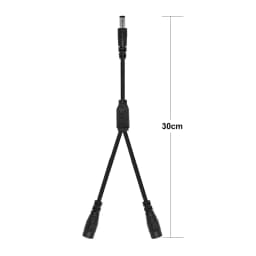 5.5mm 2.1mm 1 To 2/3/4/5/6/8 Way DC Power Splitter Cable 5V 12V Power Adapter Connector Cord For LED Strip Lights CCTV Camera