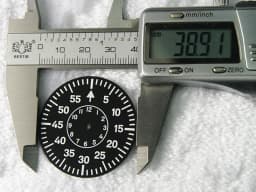 High End Black 38.9mm Watch Dial For ETA 6497 6498 Strong Green Luminous 6/9 O'clock Watch Face Plate For Seagull ST3620 ST3600