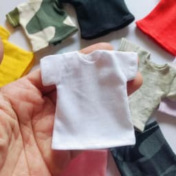 Handmade Cute Base Shirt T-Shirt for 1/6 Blyth Momoko Obistu Licca Ob24 FR Dolls 100% Brand New Doll Accessories