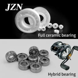 Luya Fishing Reels Bait Casting Reels Spinning Reels Upgraded All-Ceramic Hybrid Ceramic Bearings for Smooth 623 MR115 608 ZZRS