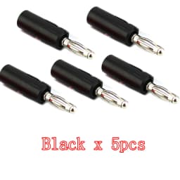 Audio Speaker Screw Banana Gold Plate Plugs Connectors 4mm IN STOCK Black Red Facotry Online Wholesale Golden