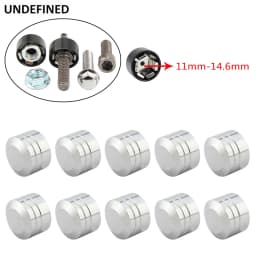 Black Motorcycle Head Bolts Cap Cover CNC Schrauben Topper Caps Cover For Harley Sportster Touring Dyna Big Twin Cam Softail