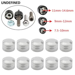 Black Motorcycle Head Bolts Cap Cover CNC Schrauben Topper Caps Cover For Harley Sportster Touring Dyna Big Twin Cam Softail
